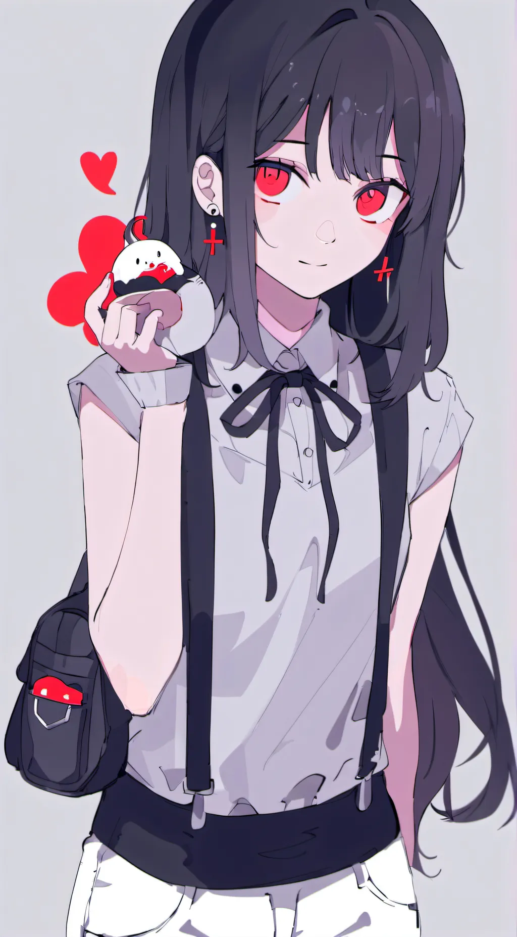 ai character: Ms circle  background