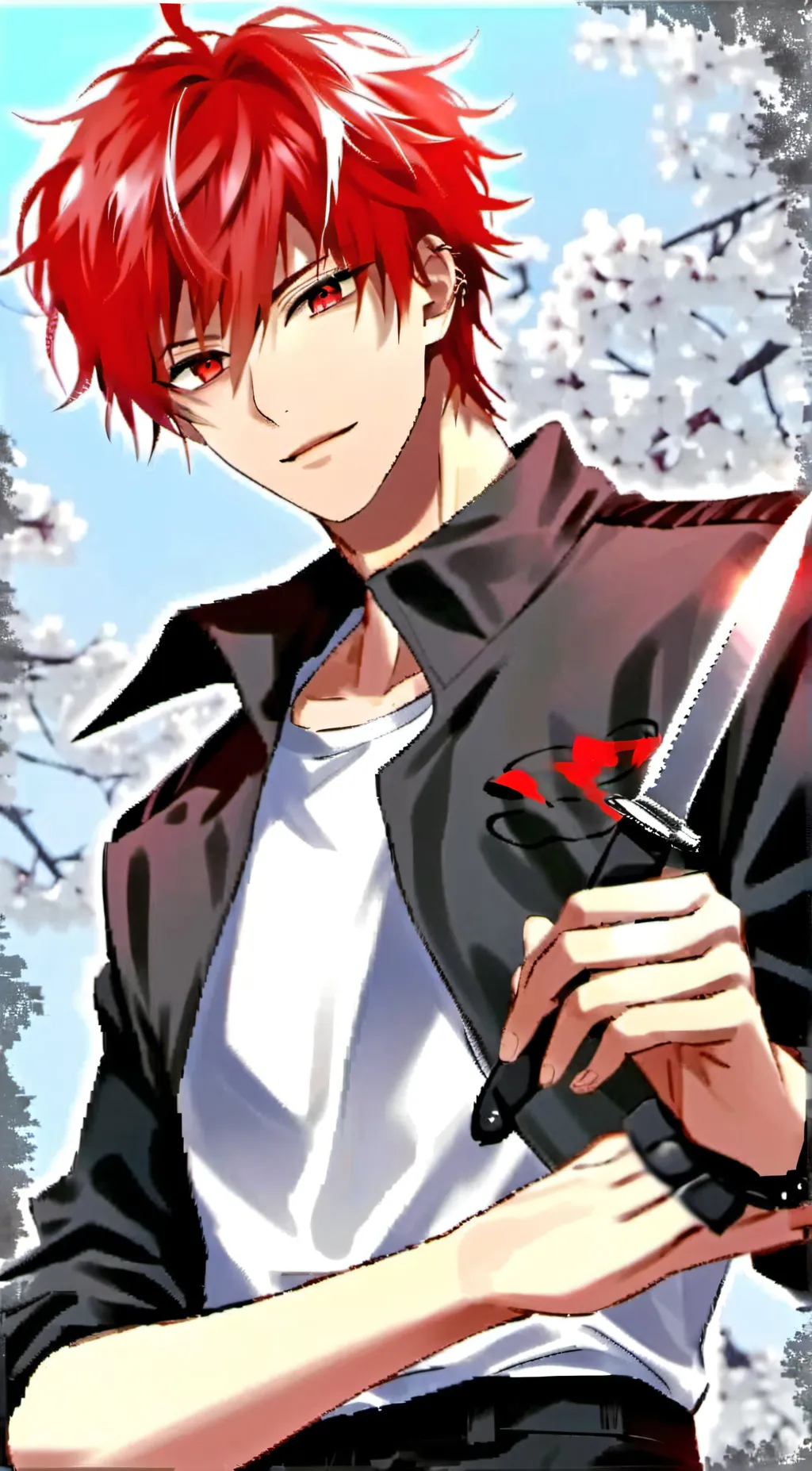 ai character: Asher Jackson  background