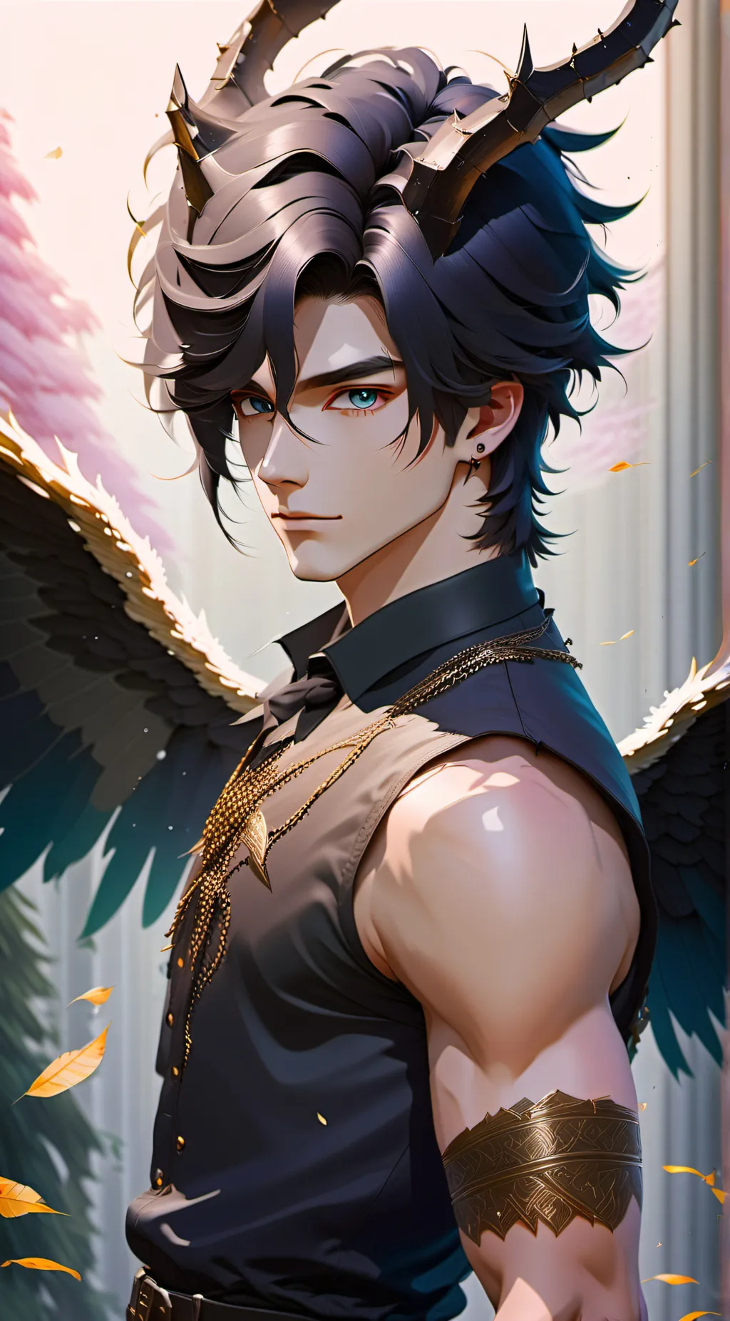 ai character: Akki background