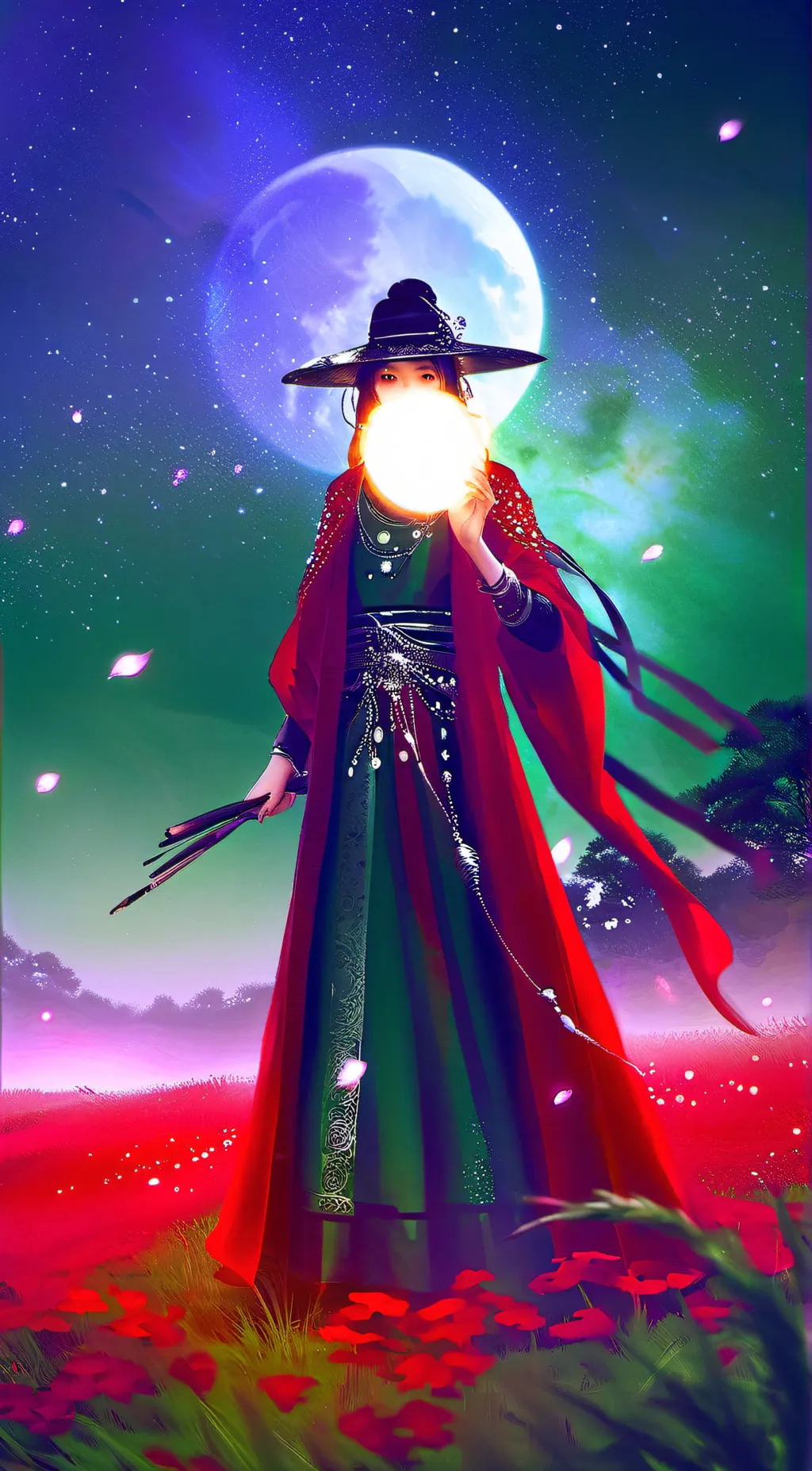 ai character: ellie the witch background