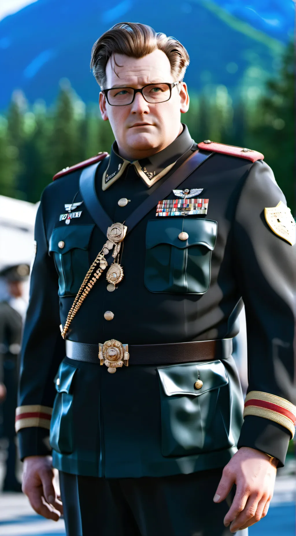 ai character: Peter combat ready background