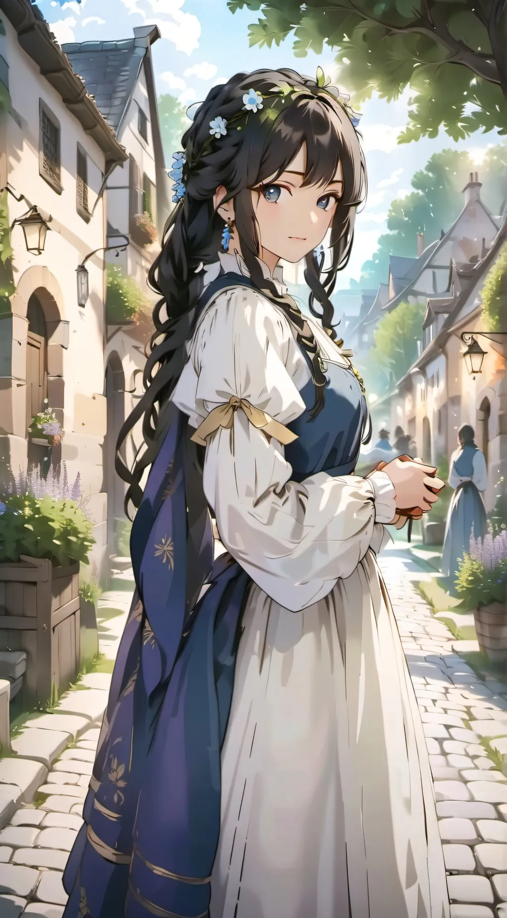 ai character: Hera Pérez. (sis) background