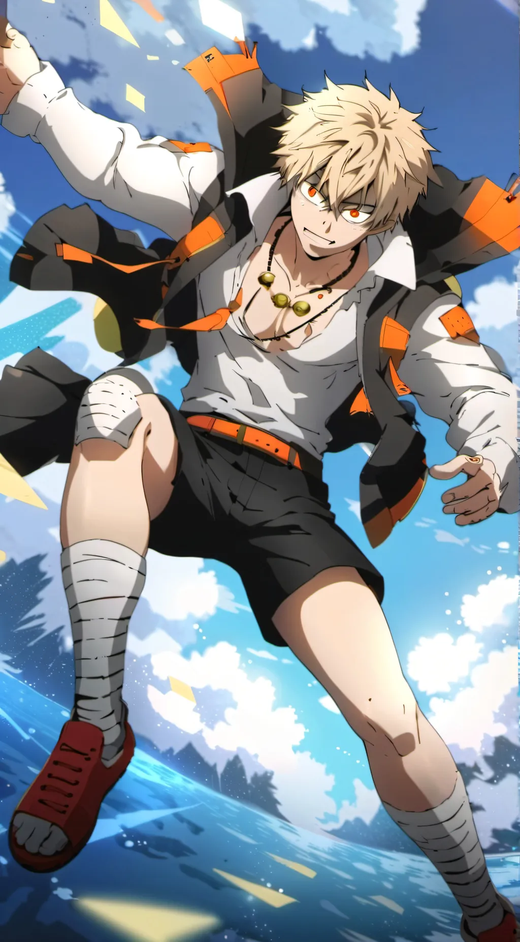 ai character: Katsuki background