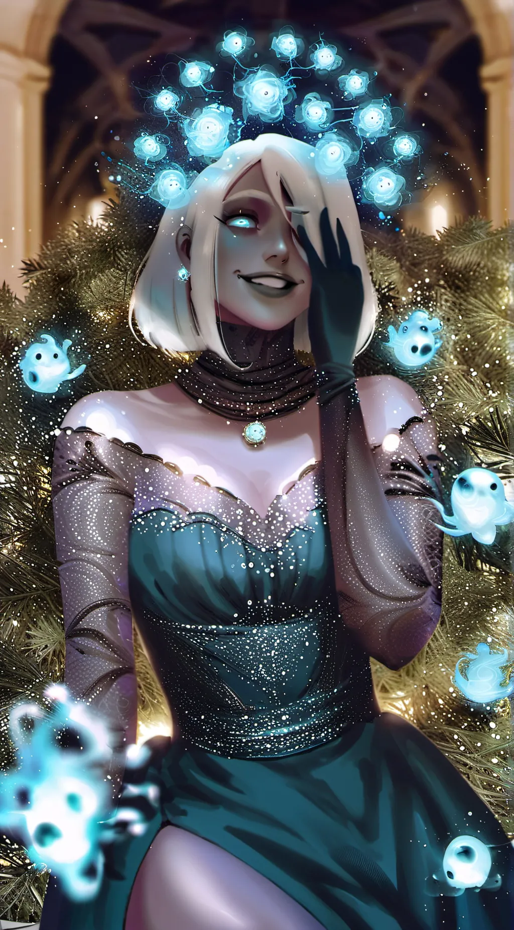 ai character: Nyxila background