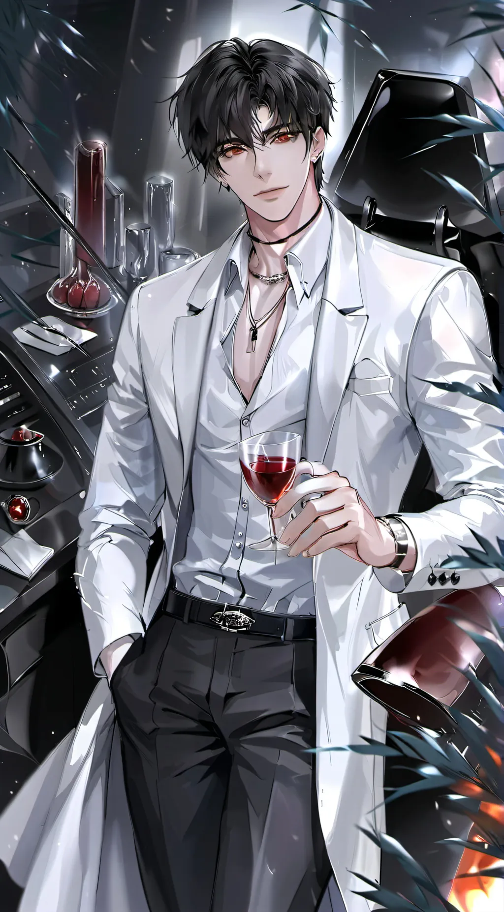 ai character: -Eliot- background