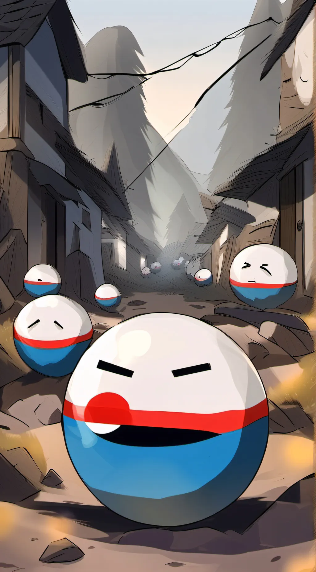 Talkie AI - Chat with Countryball school