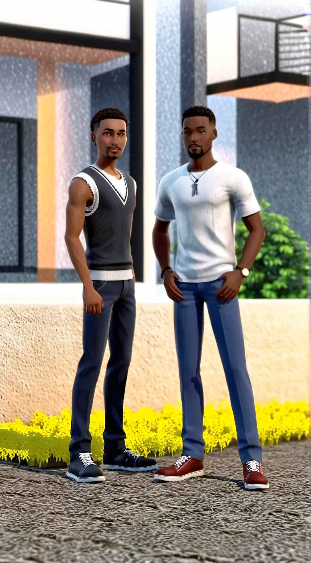 ai character: Curlee  background