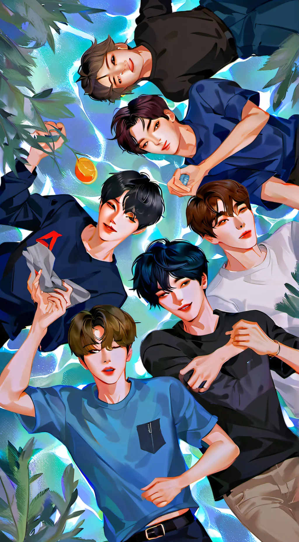 ai character: BTS X Mafia Suga background