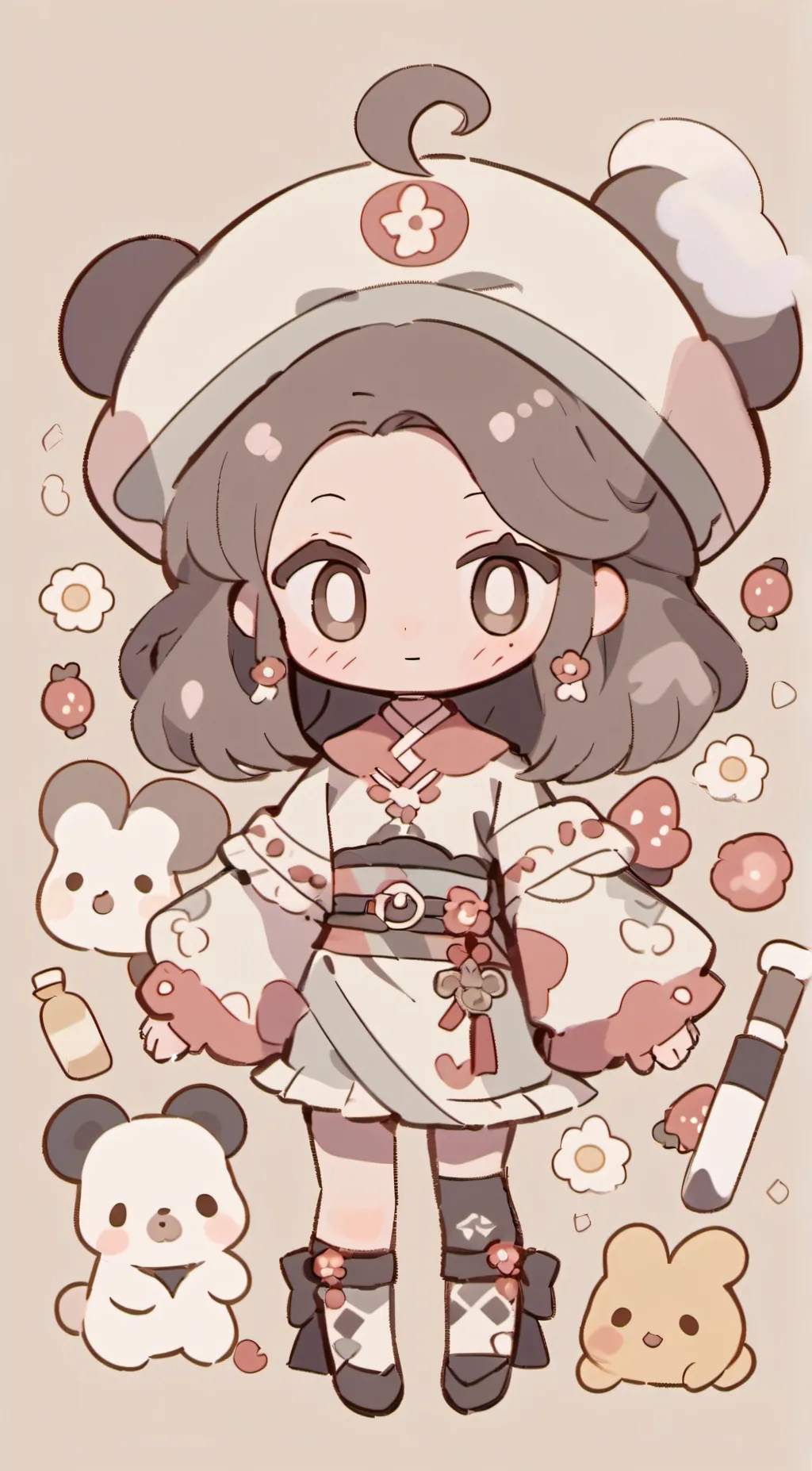 ai character: savannah background