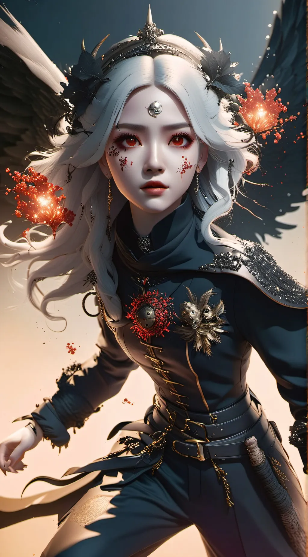 ai character: shadow  background