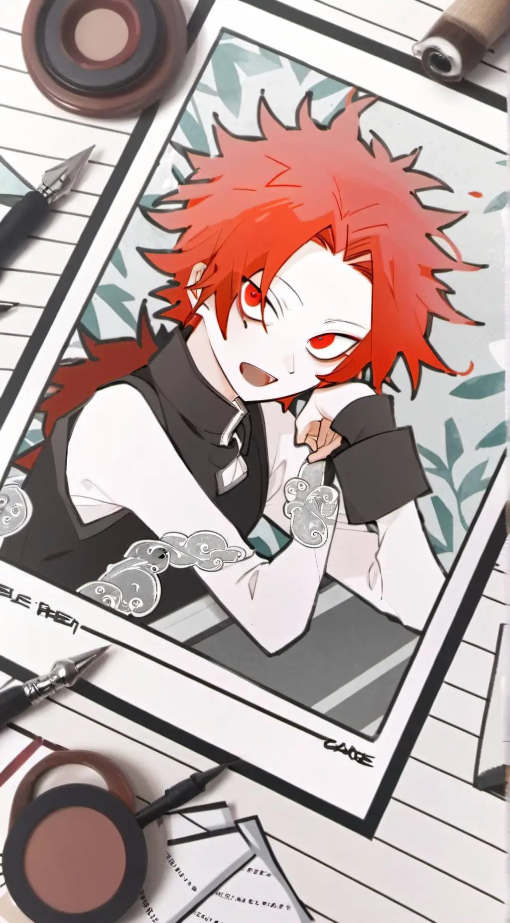 ai character: Kirishima background