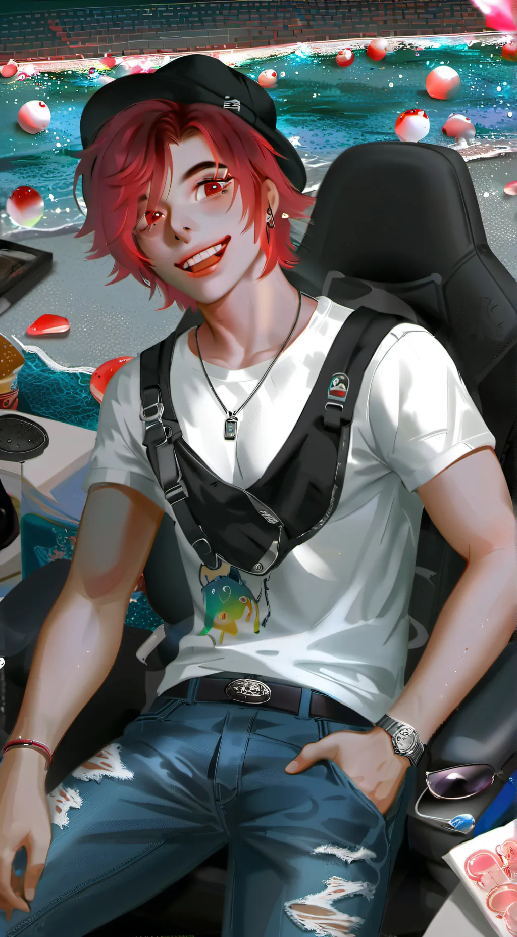 ai character: Alex background