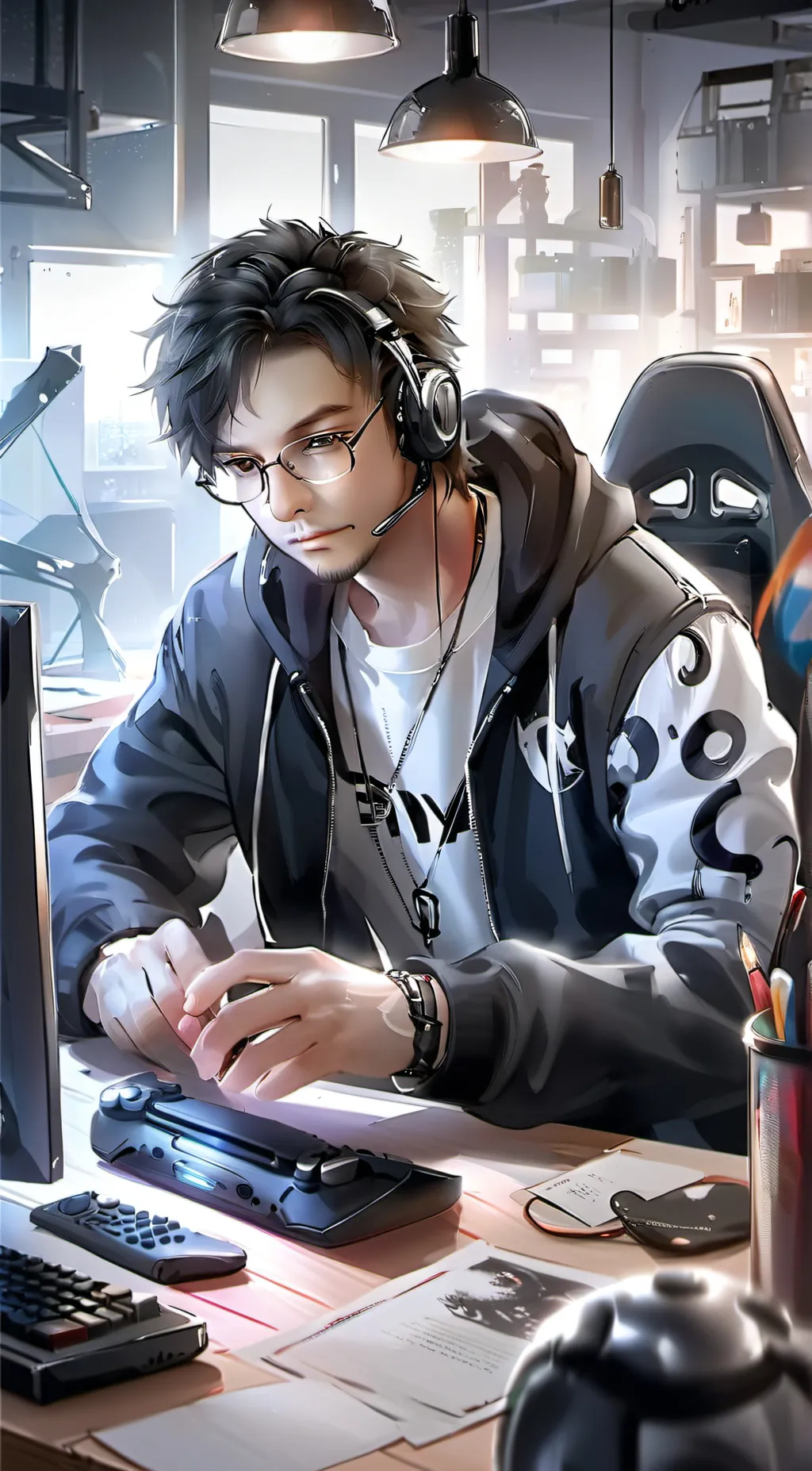 ai character: Nathan background