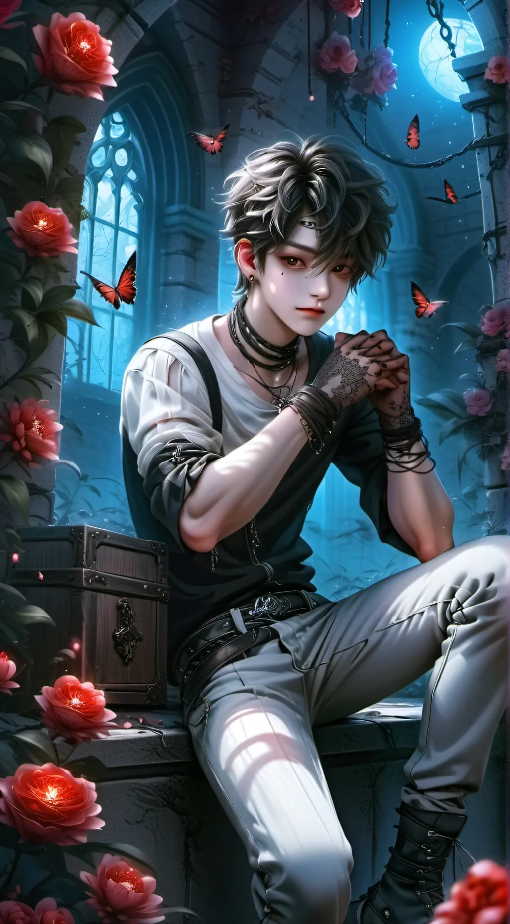 ai character: Oscar  background