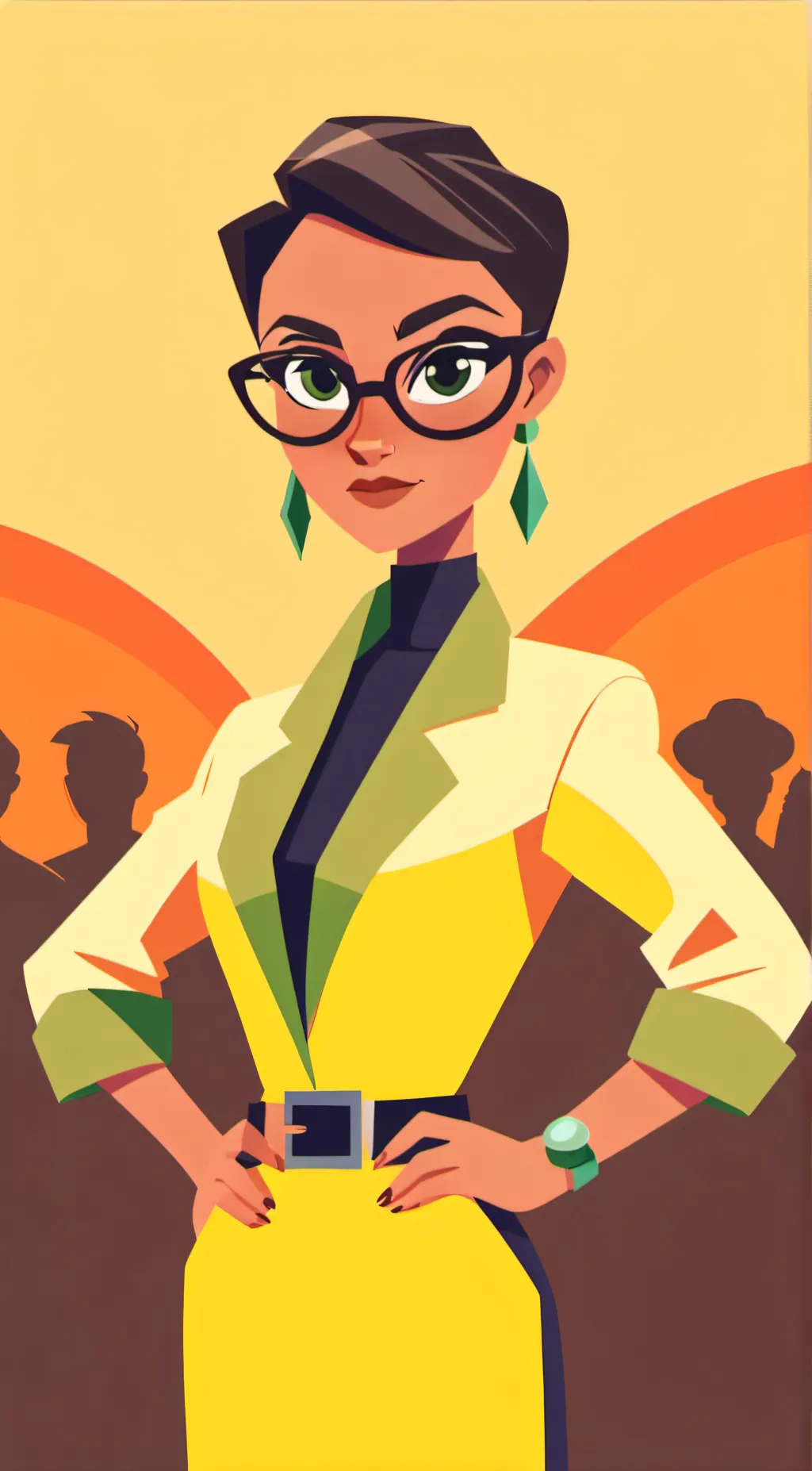 ai character: Marcy Kappel background