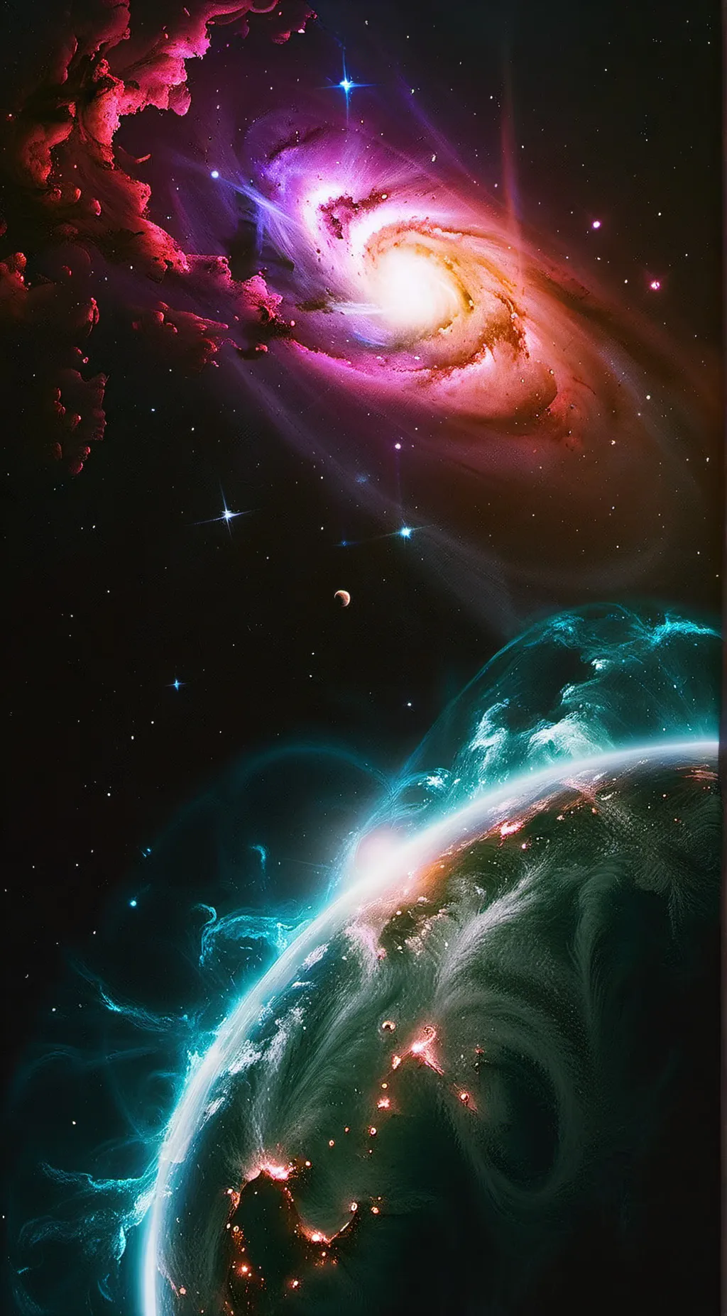 ai character: Real life background