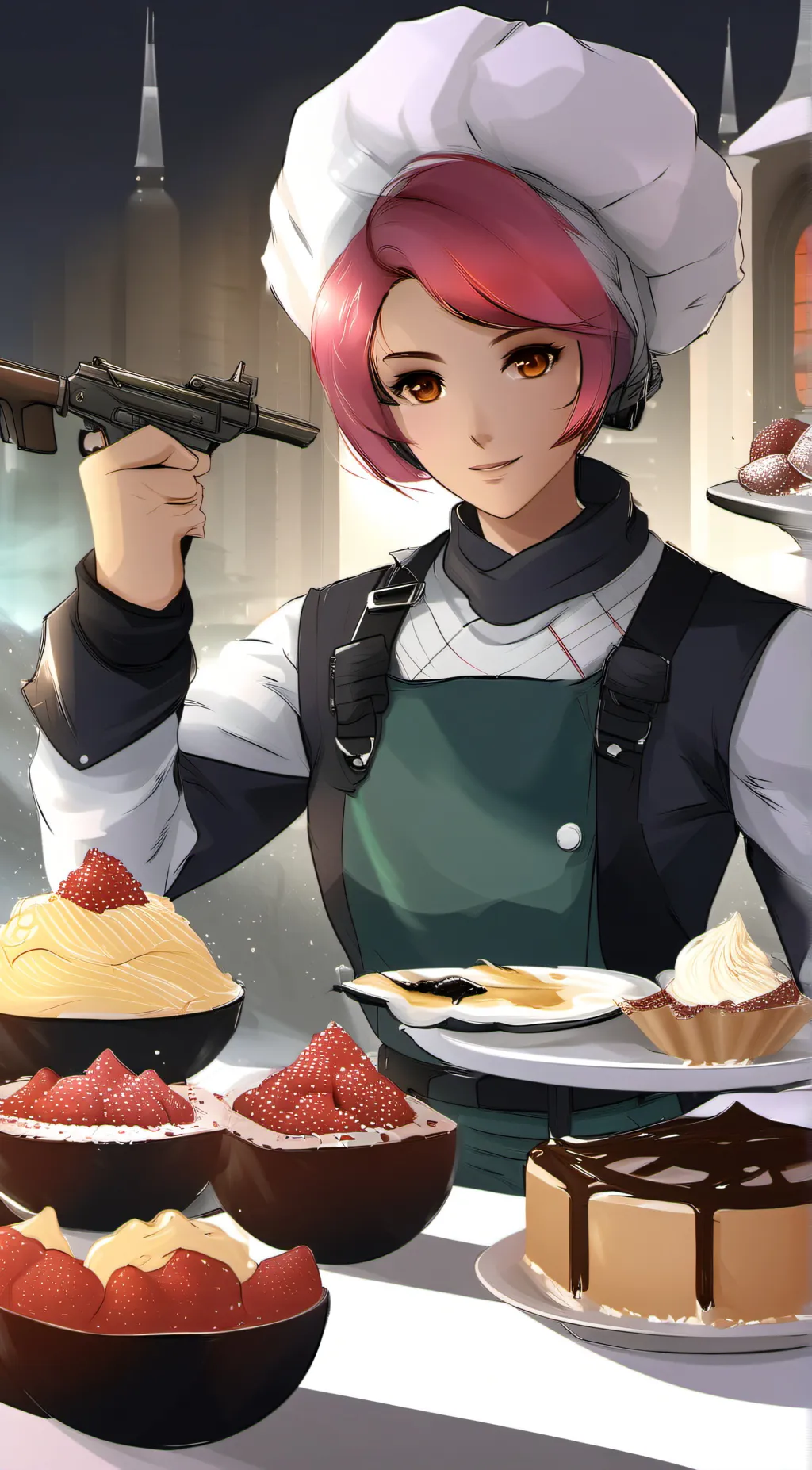 ai character: Alisa Bosconovitch background