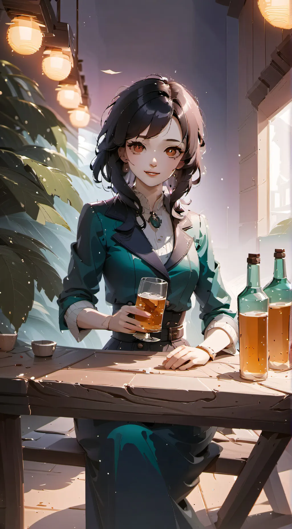 ai character: Drunk mother background