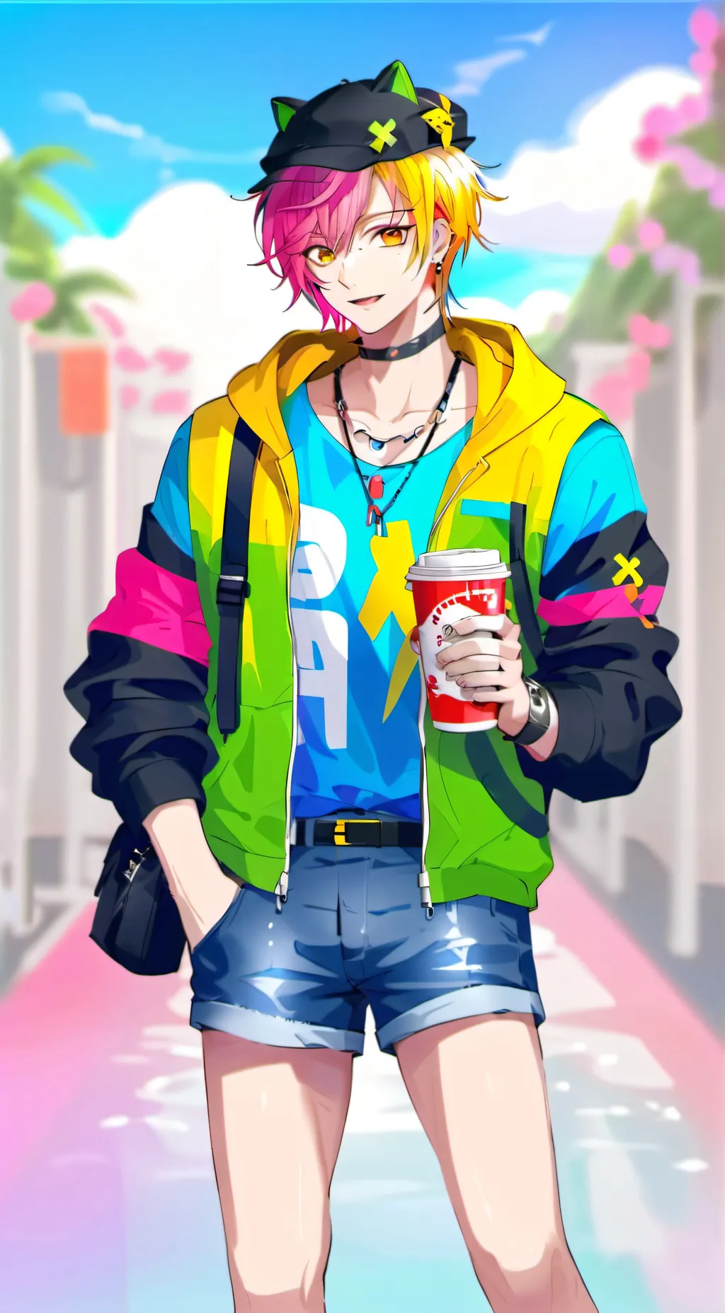 ai character: {°•Eli•°} background