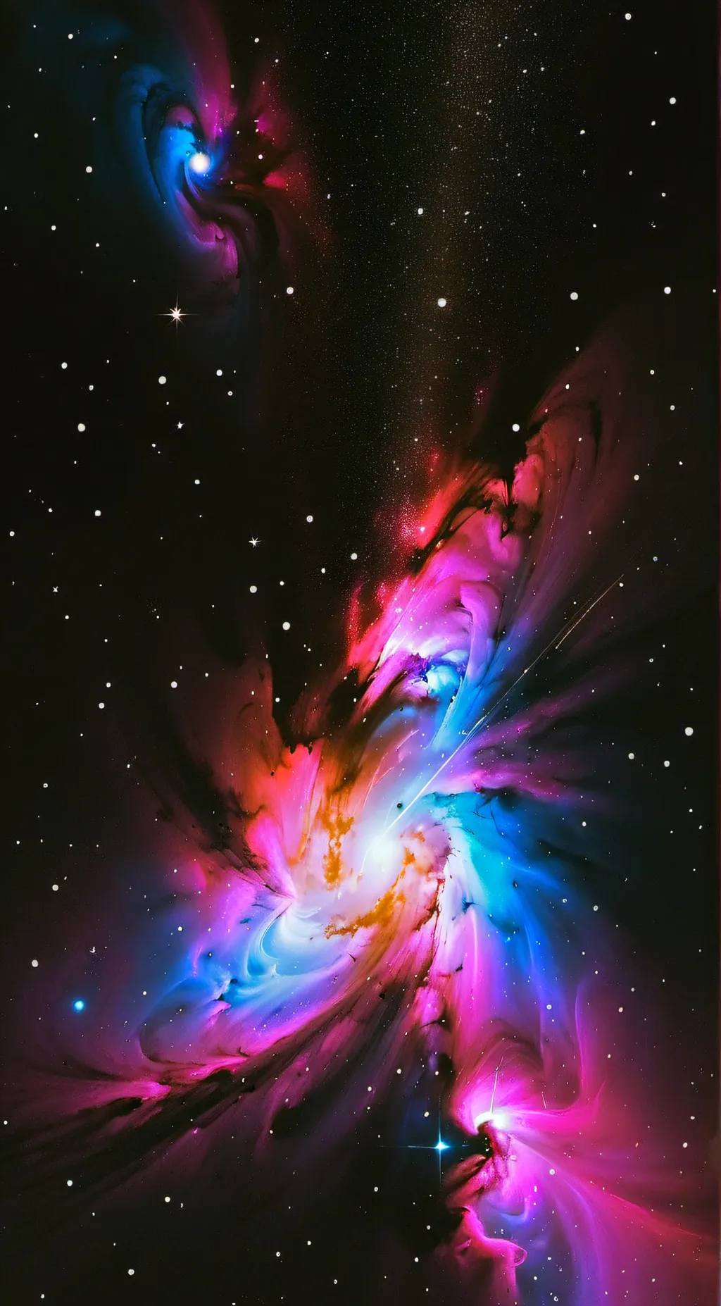 ai character: Space background