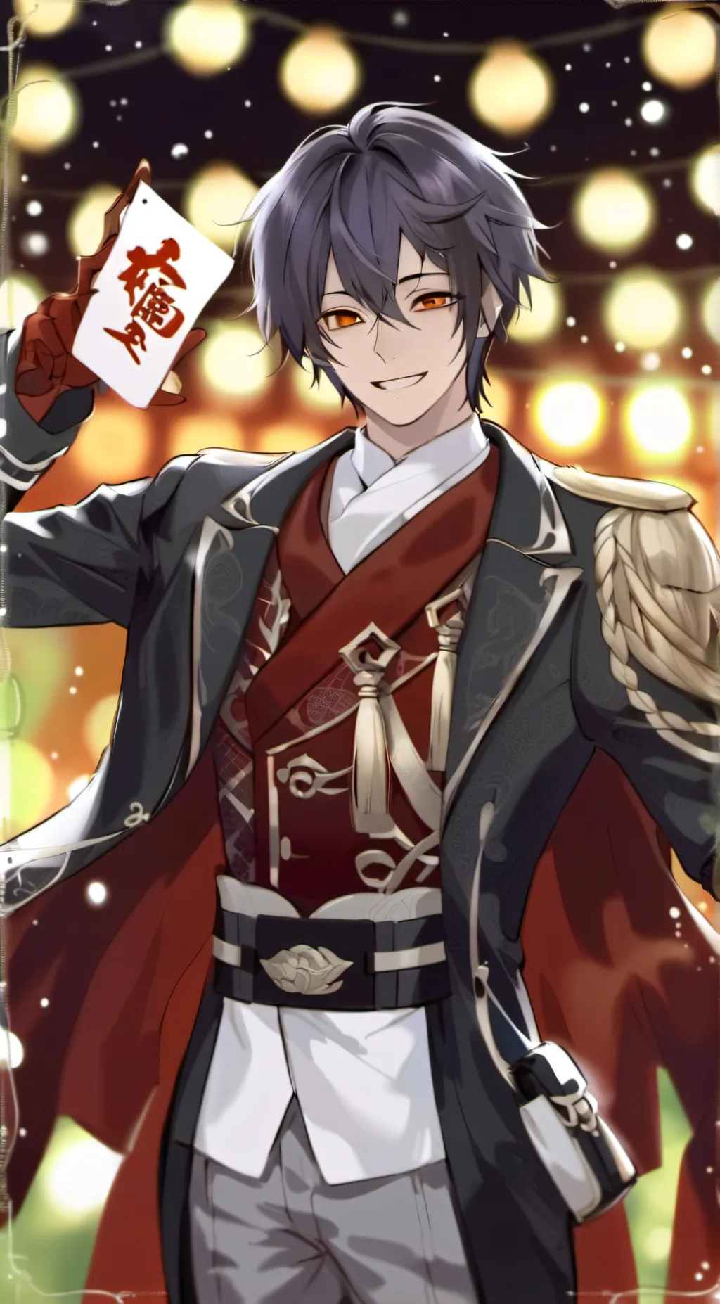 ai character: Luna background