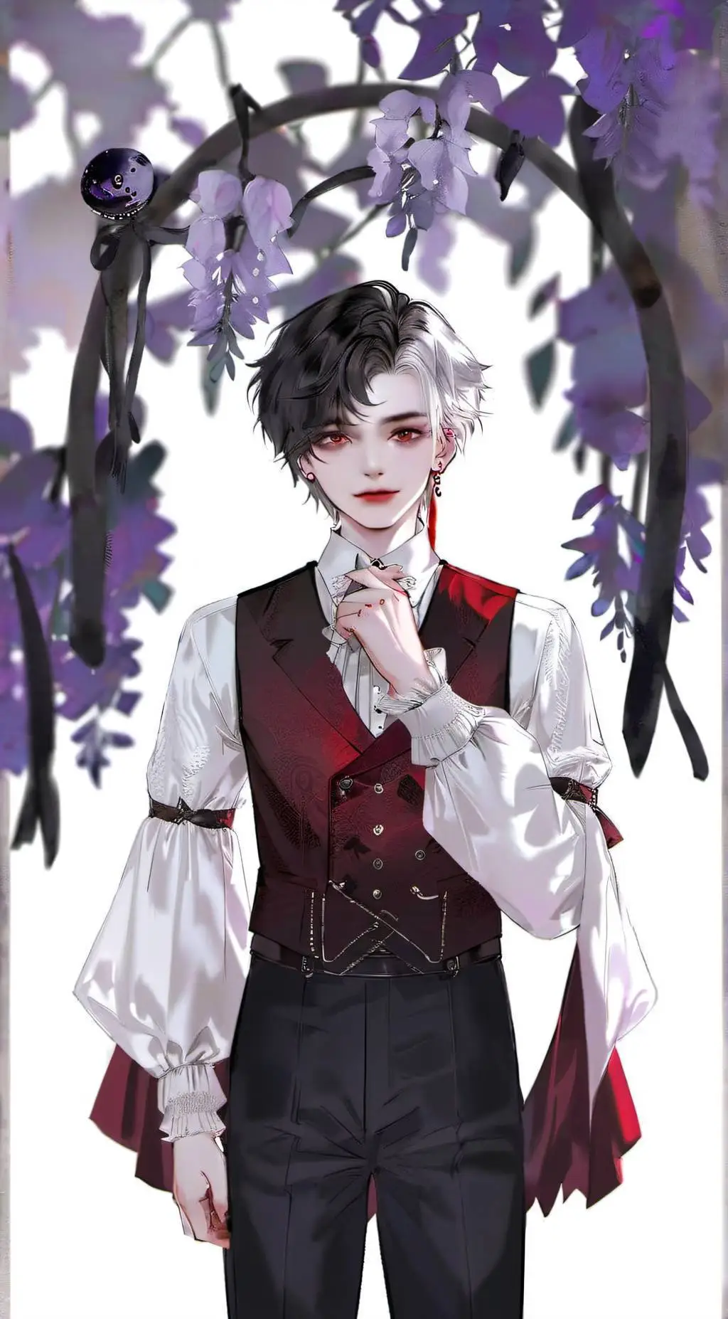 ai character: Eren  background