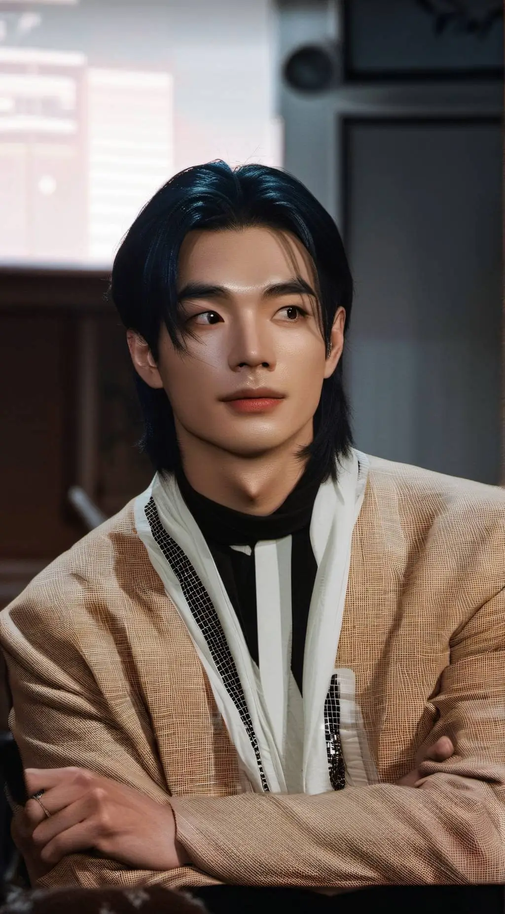 ai character: Leo background