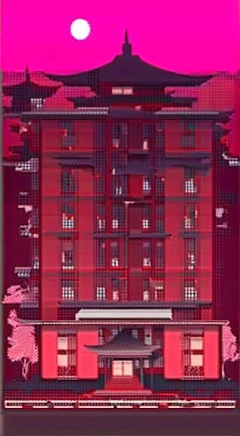 ai character: Alastor X Vox~>3 background