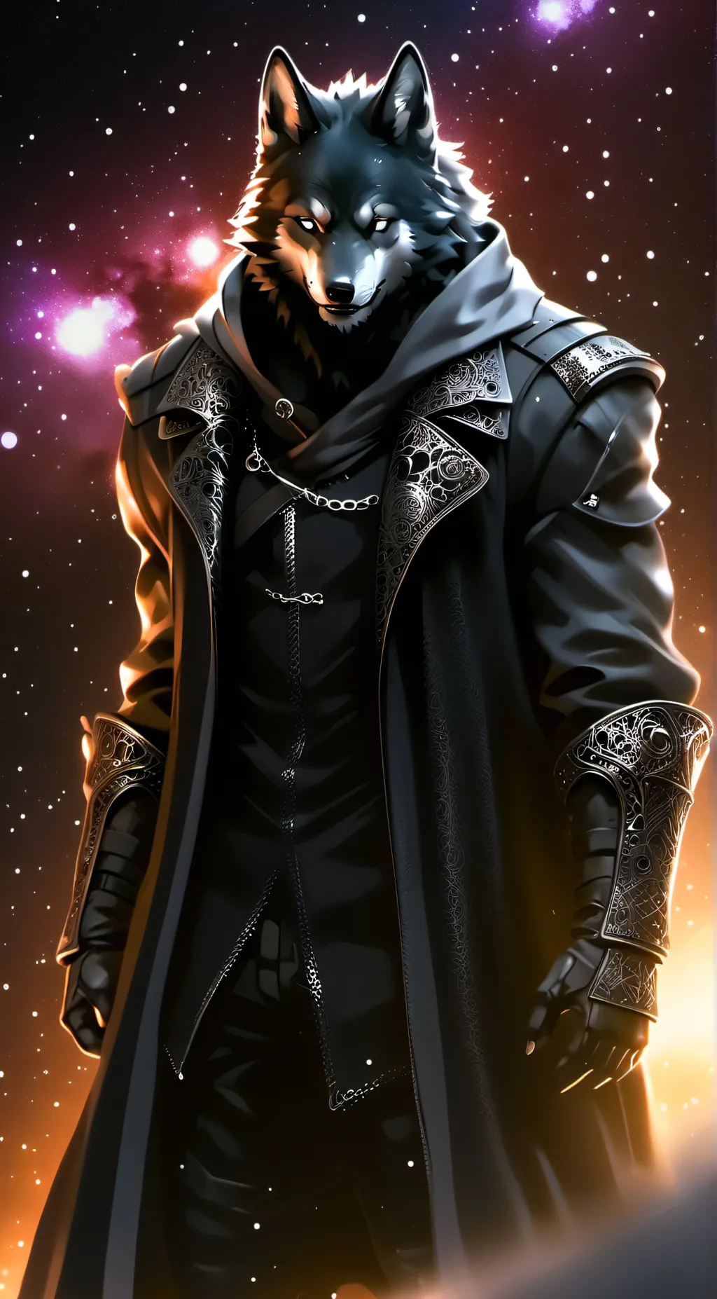 ai character: lobo desconhecido background