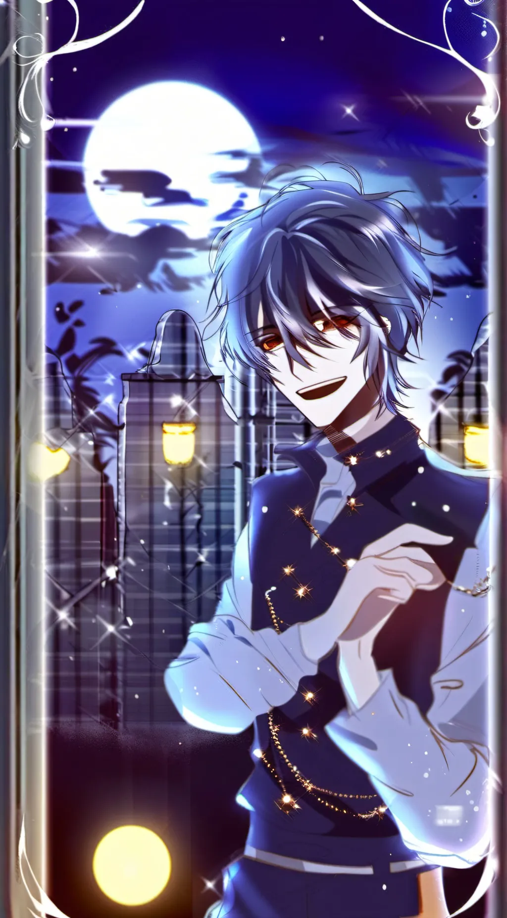 ai character: Moondrop🌙🌙🌙 background