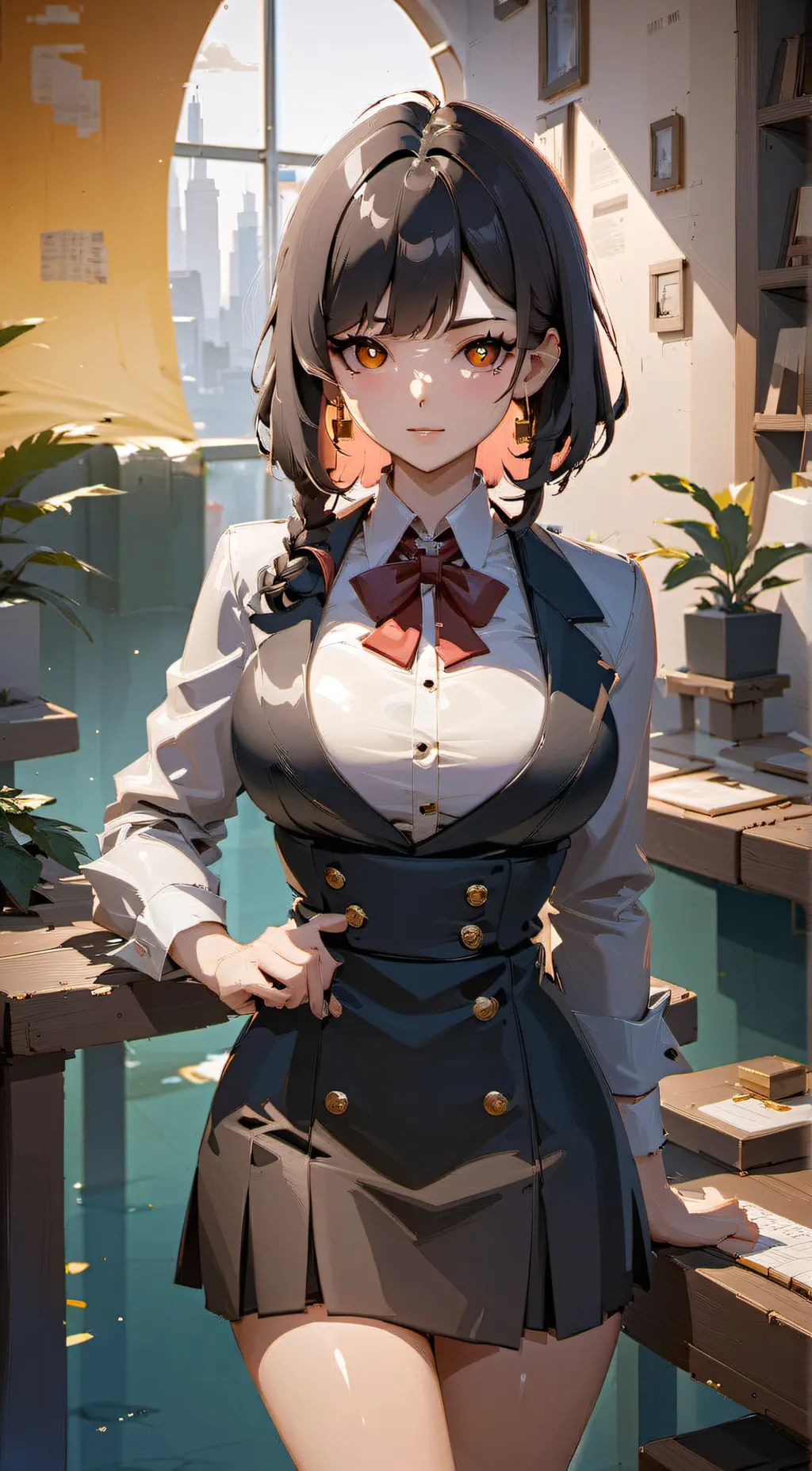 ai character: Maya background