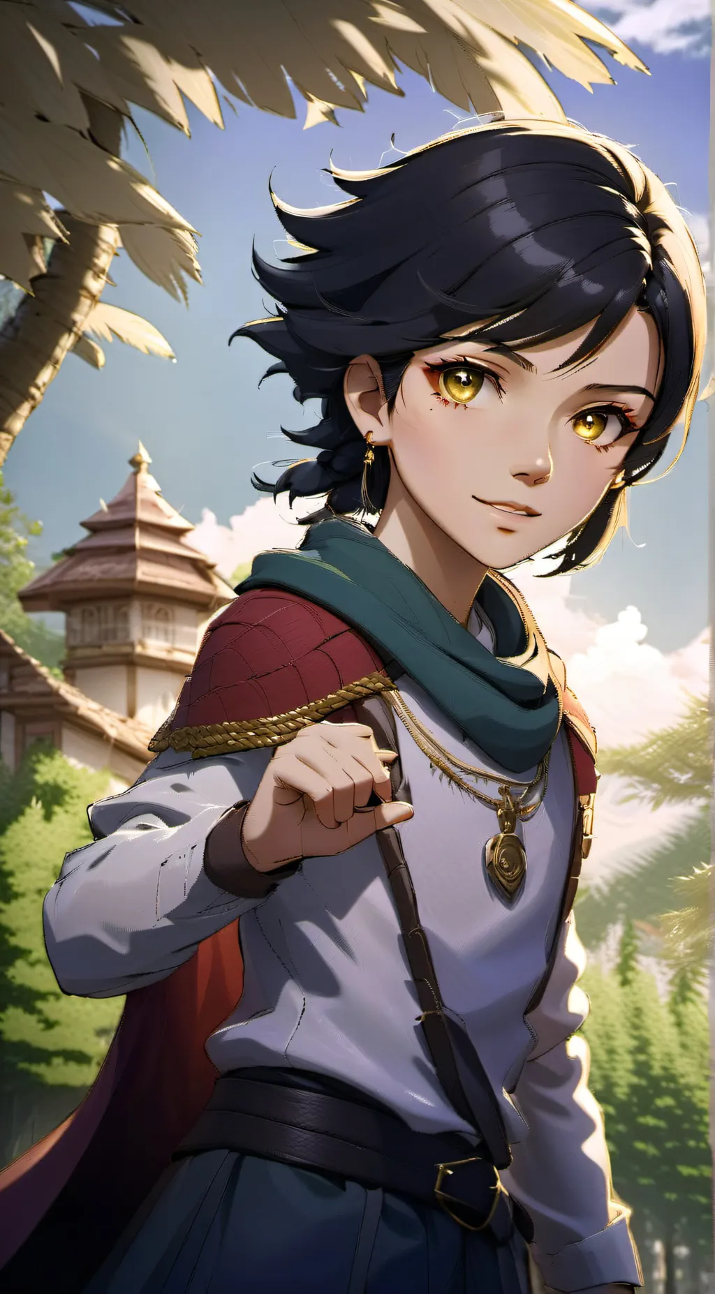 ai character: Maya background