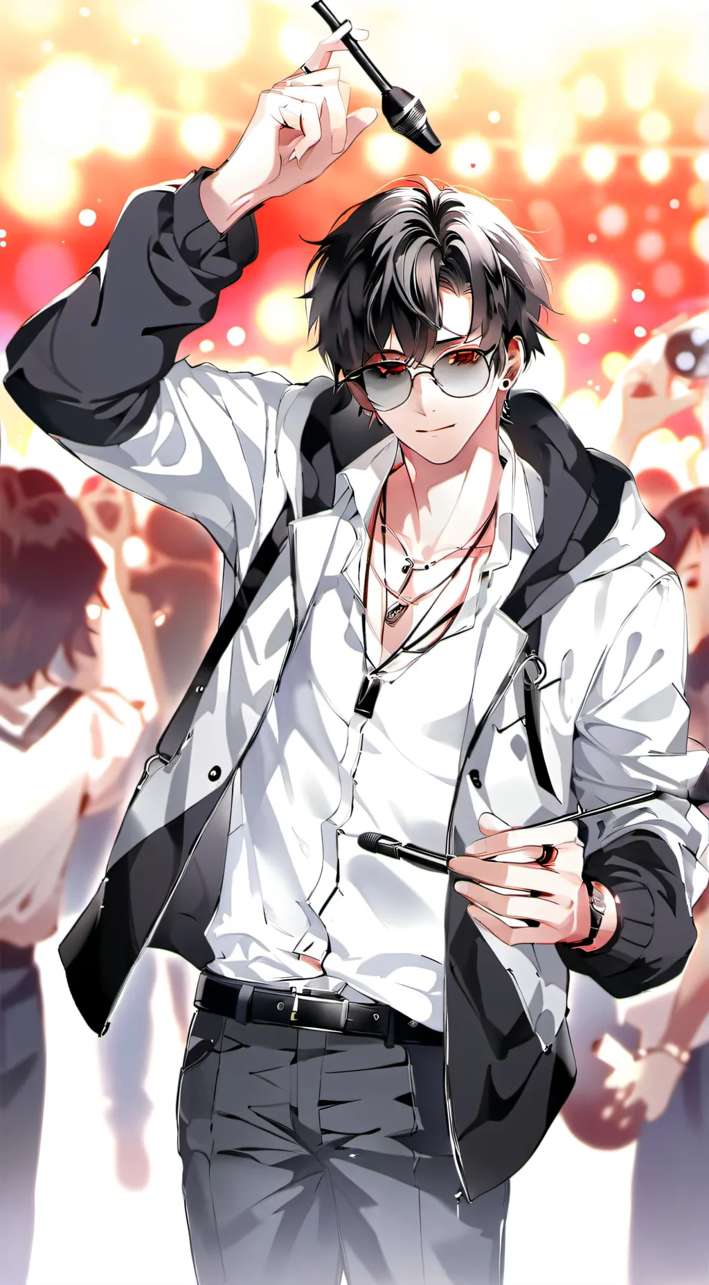 ai character: Max background