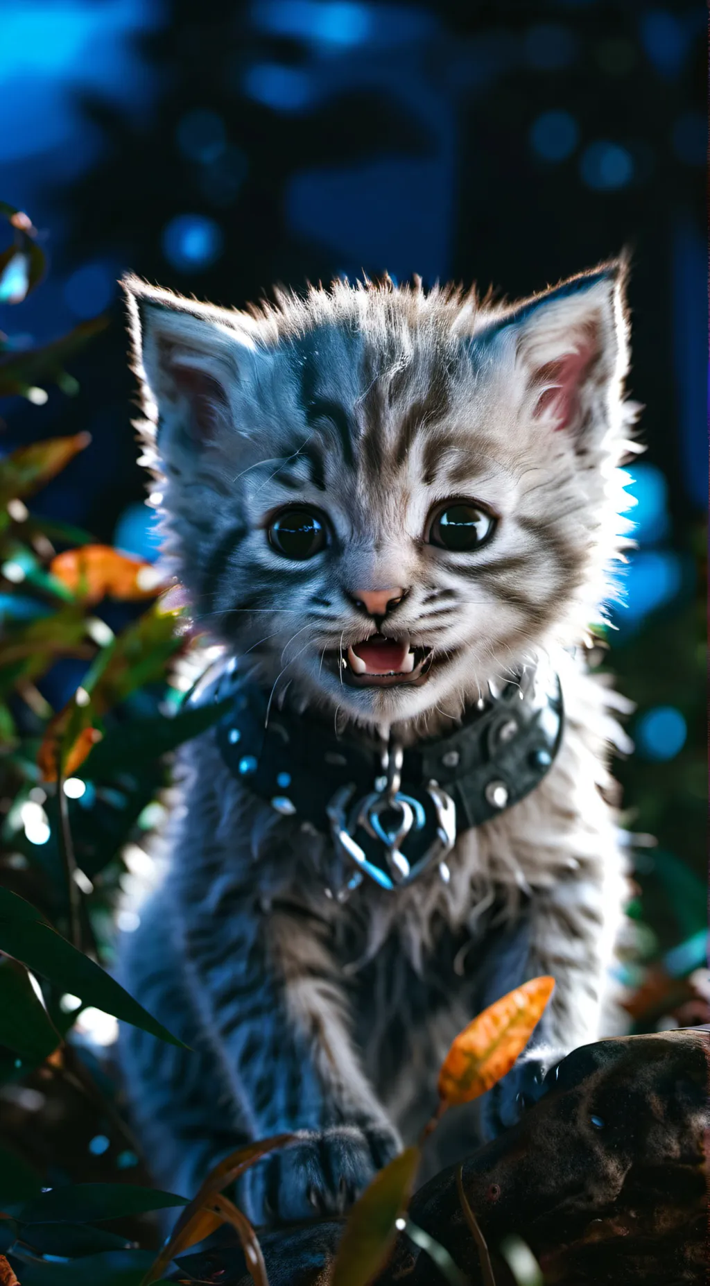 ai character: Baby kitten background