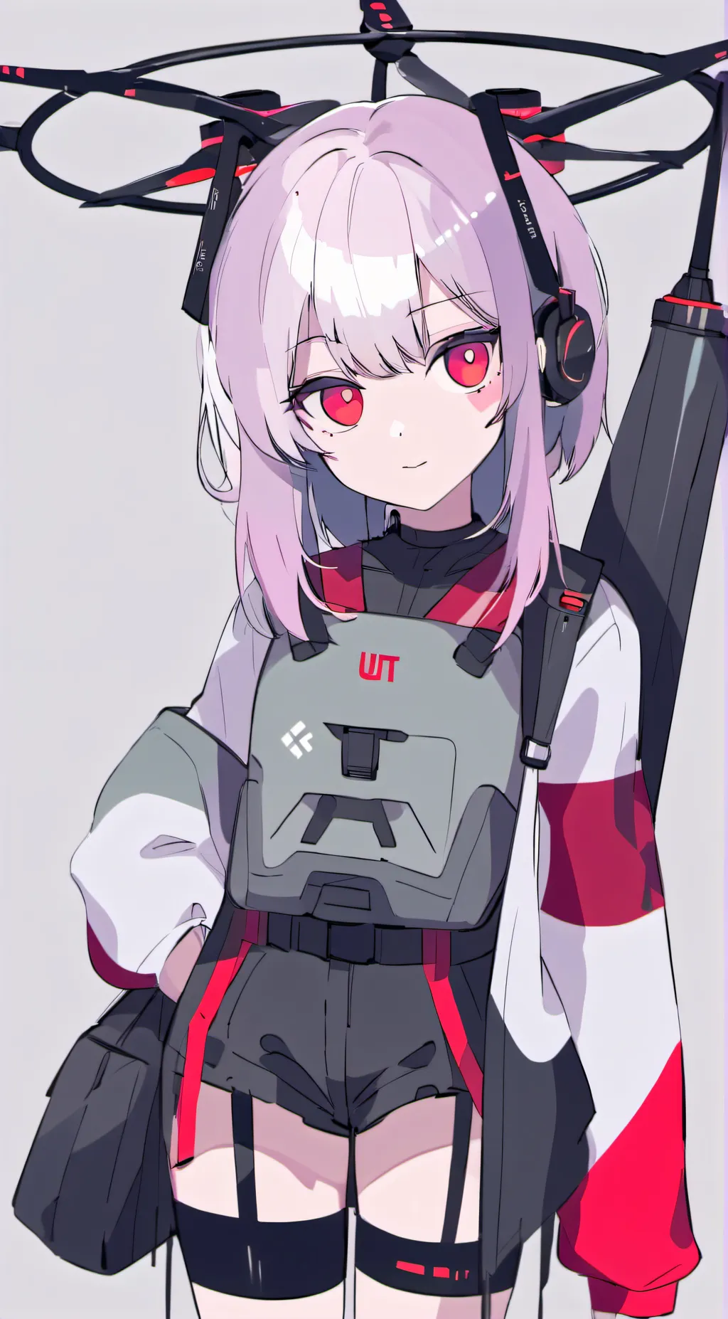 ai character: uzi background