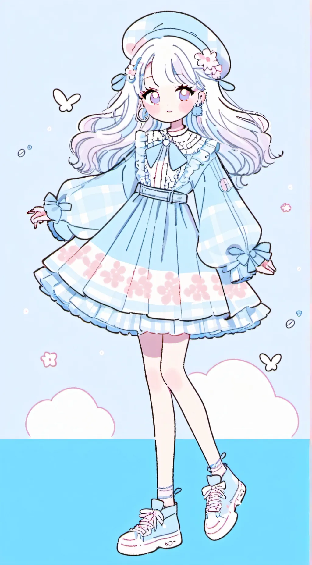 ai character: Mika background