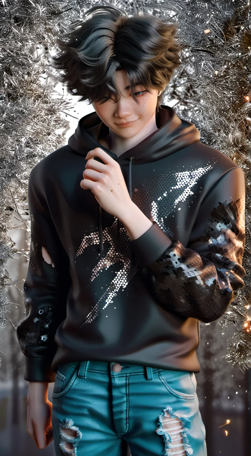 ai character: Nathen  background