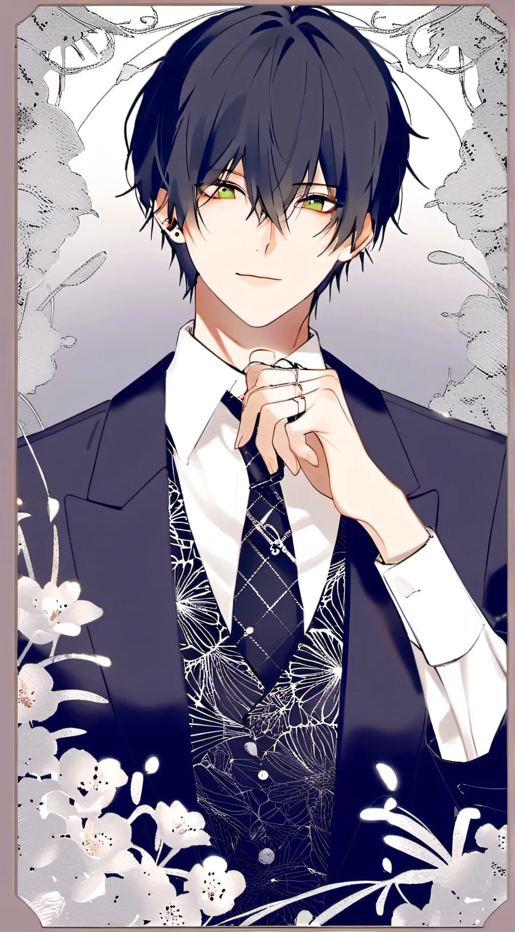 ai character: A*x*e*l background