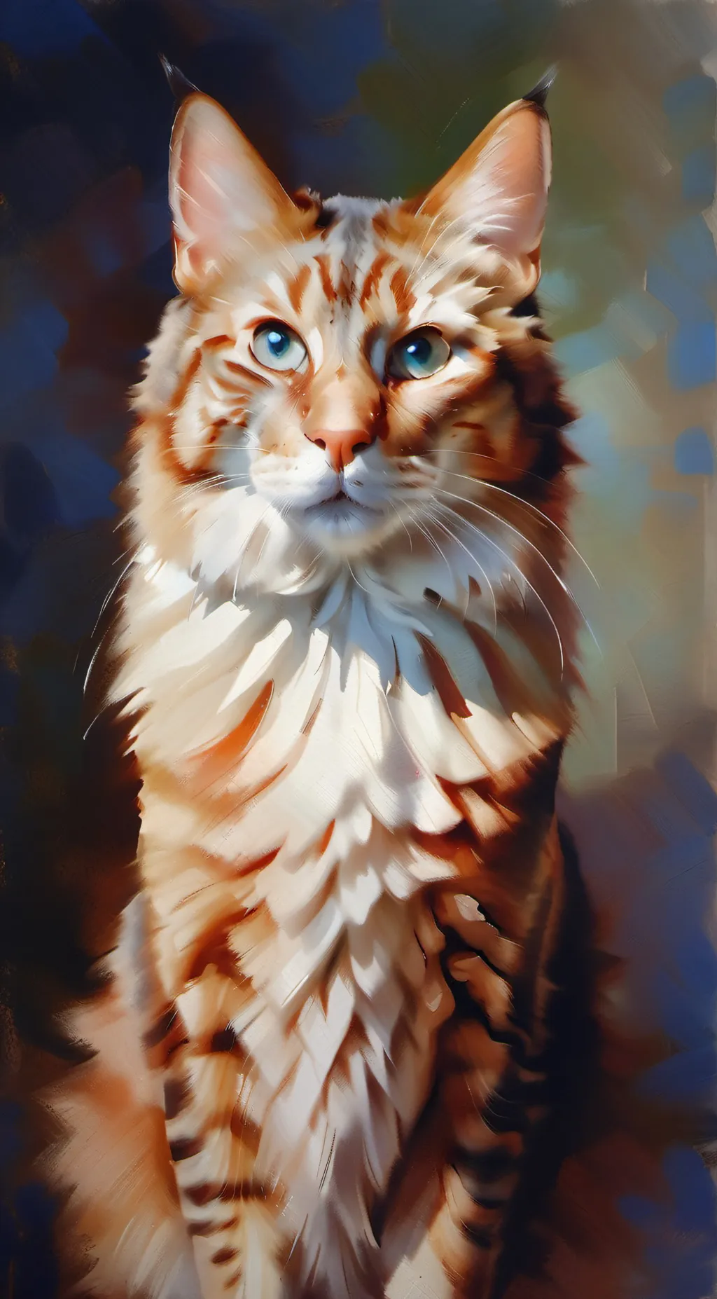 ai character: Ivory. background