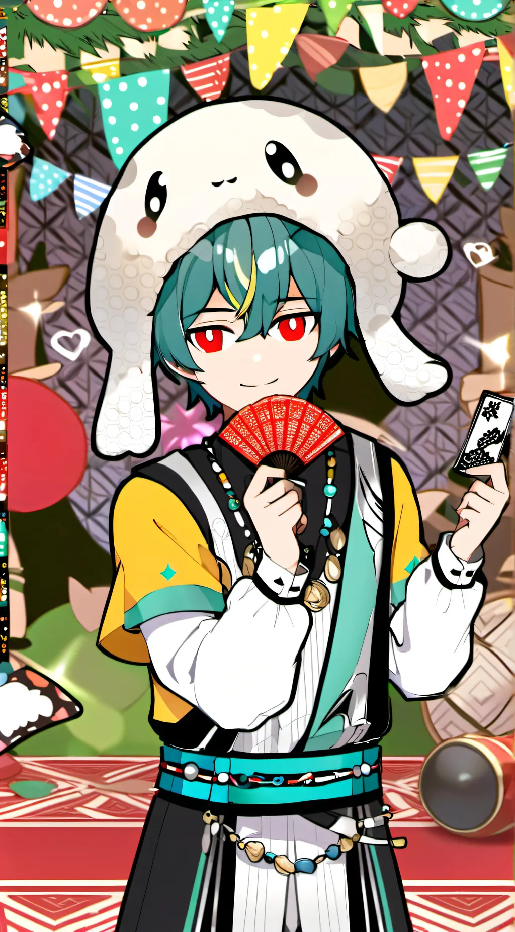 ai character: bakugo deku  background