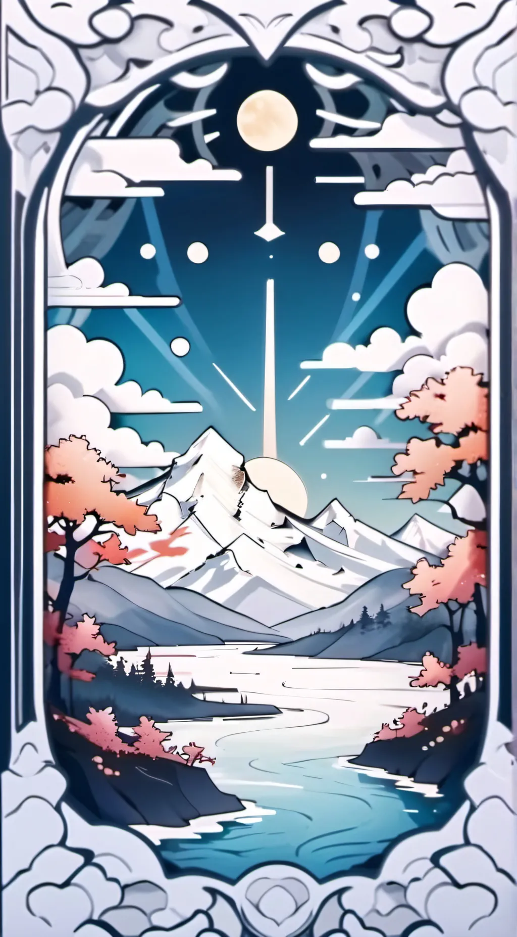 ai character: alastor  background