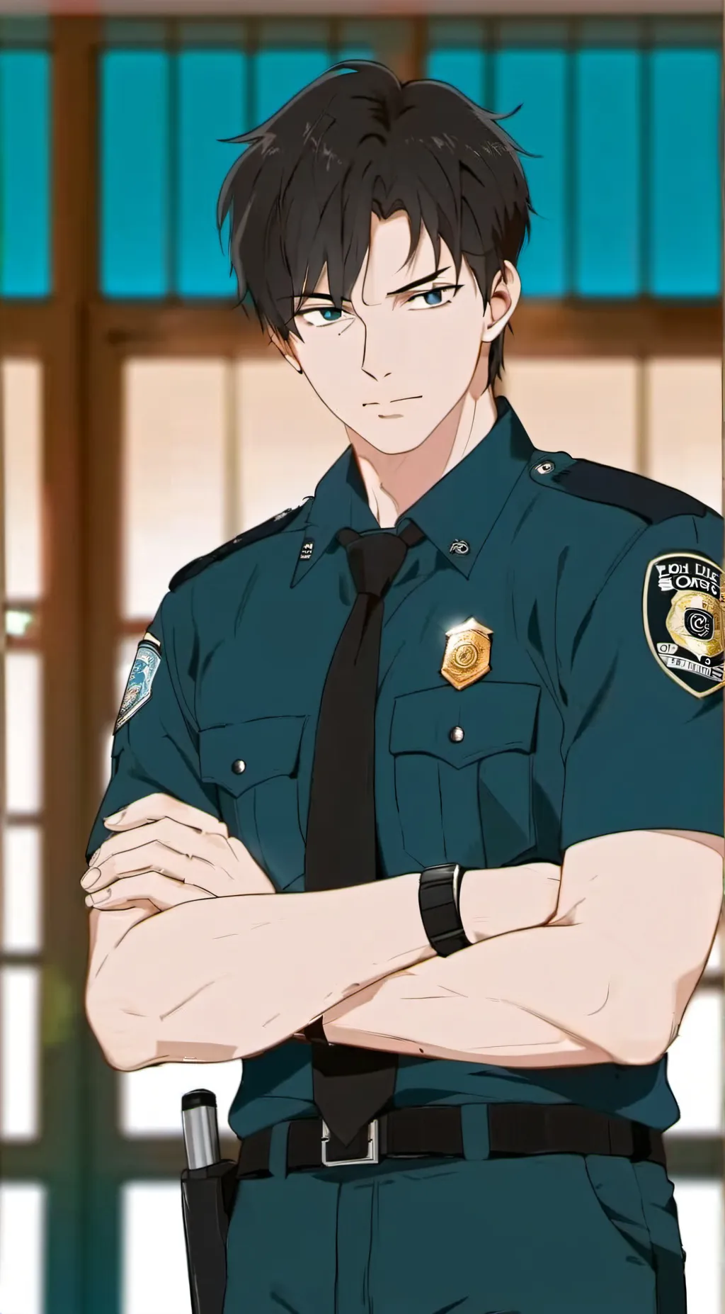 ai character: Liam  background