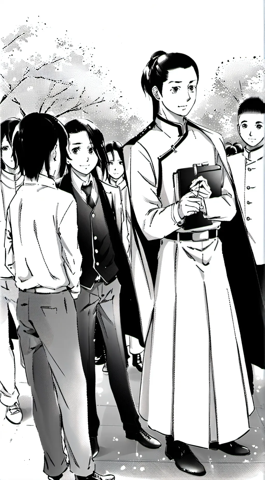 ai character: the cave (horror) background