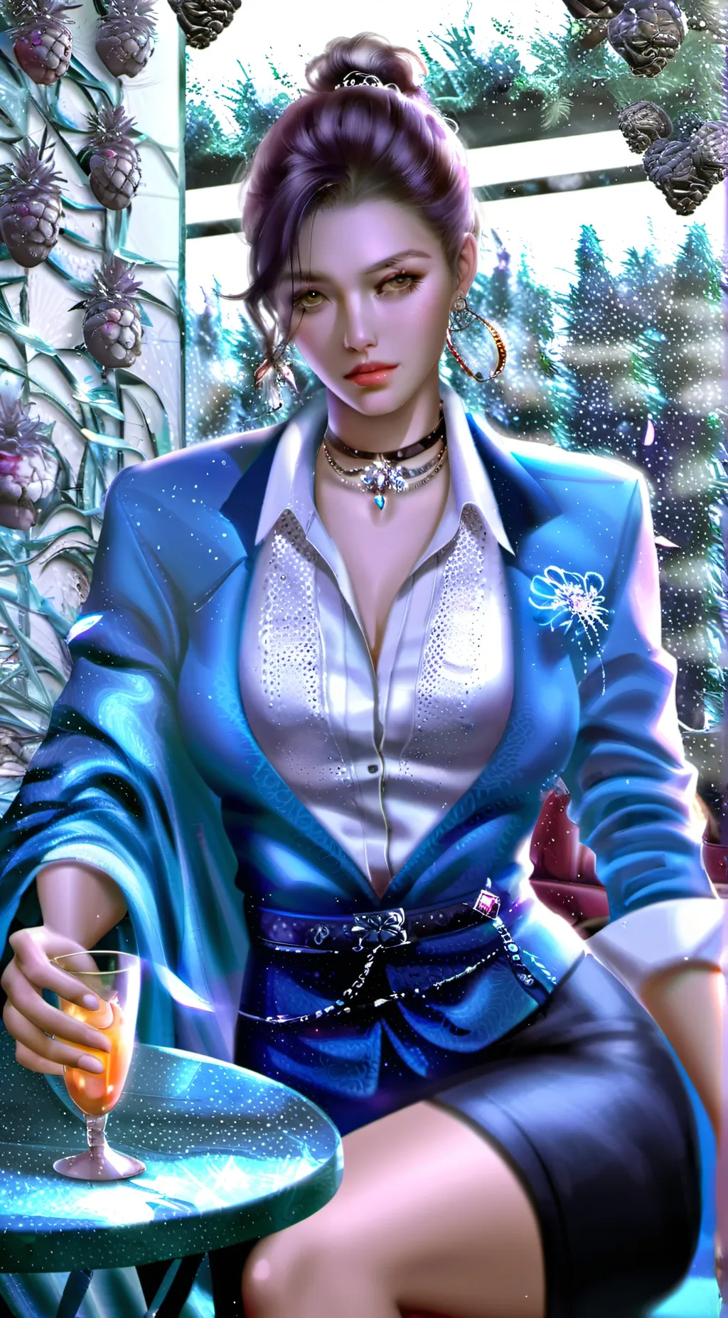 ai character: Ariel Stones background