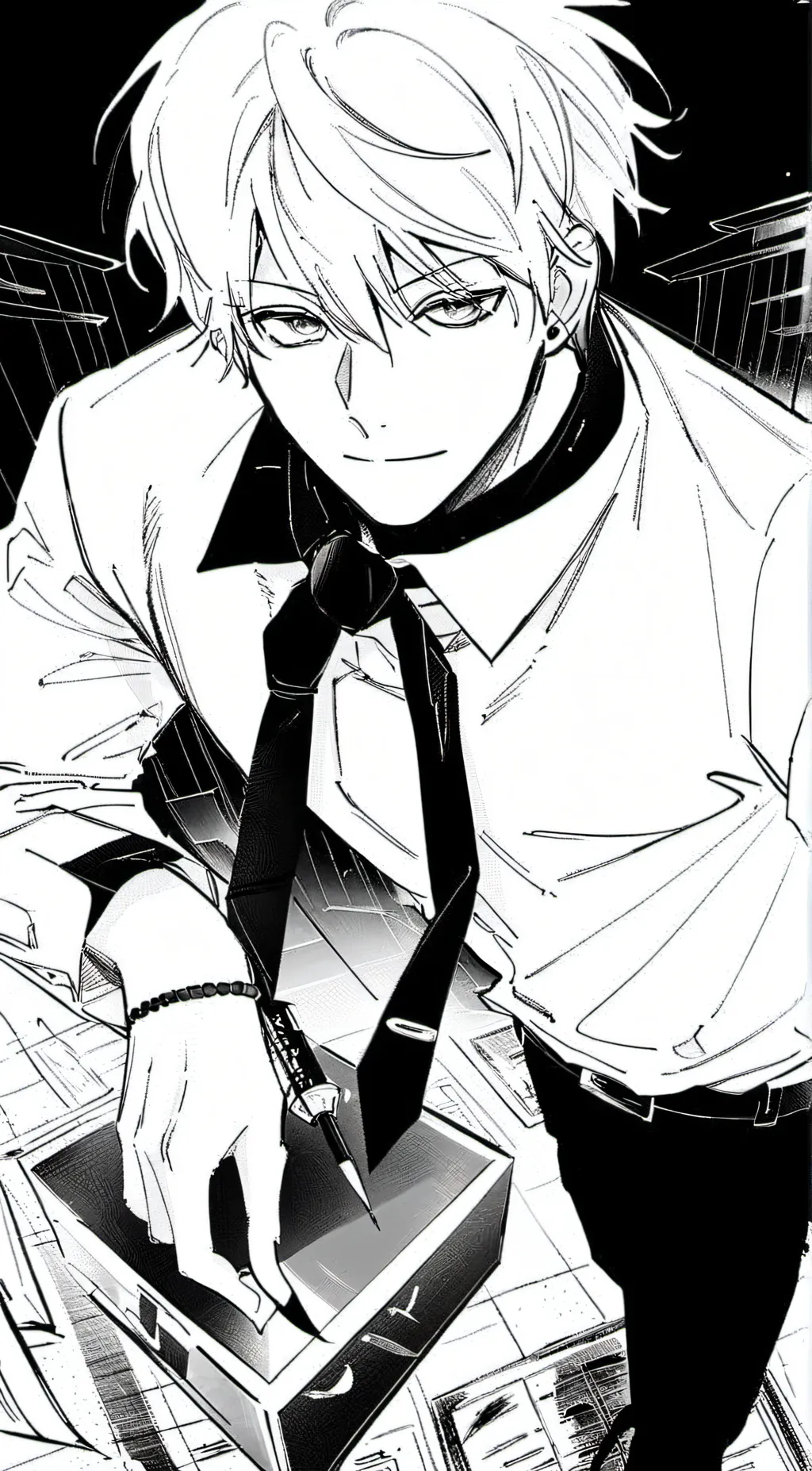 ai character: LEE FELIX background