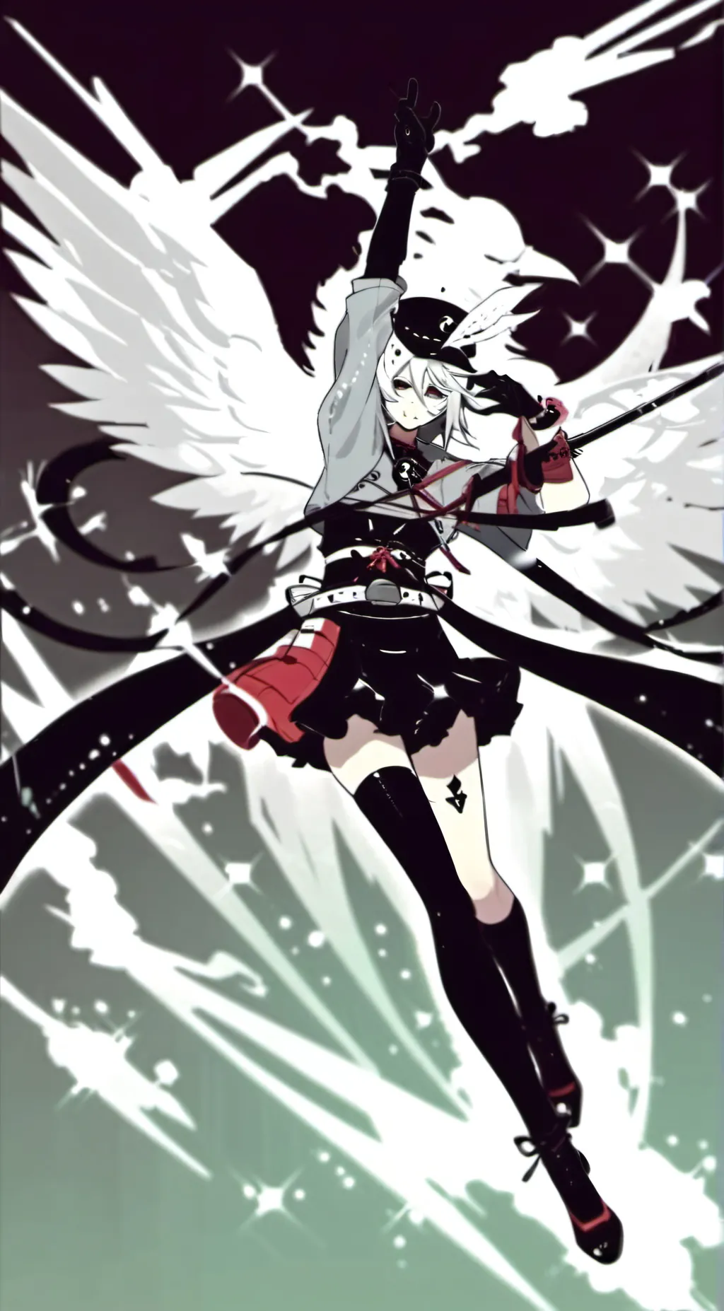 ai character: Mrs. Circle  background