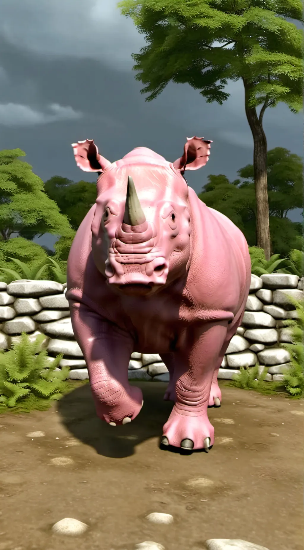 ai character: Nimona background