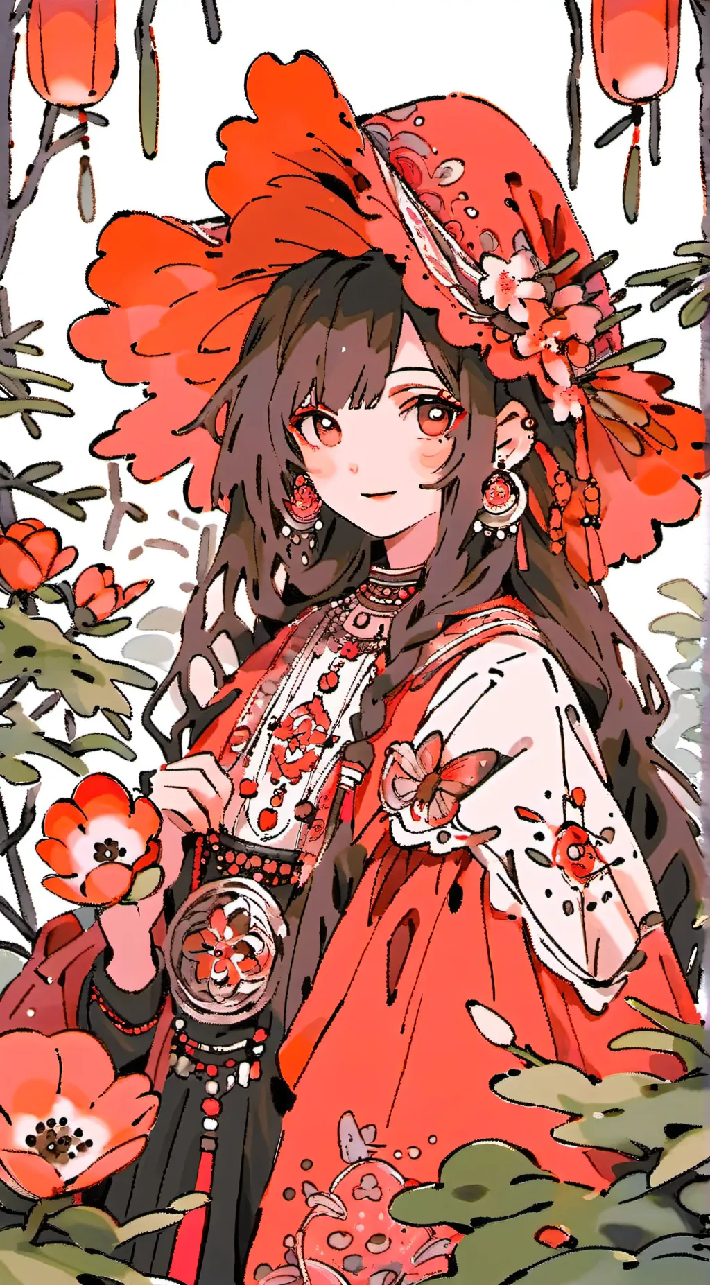 ai character:  Miss darling background