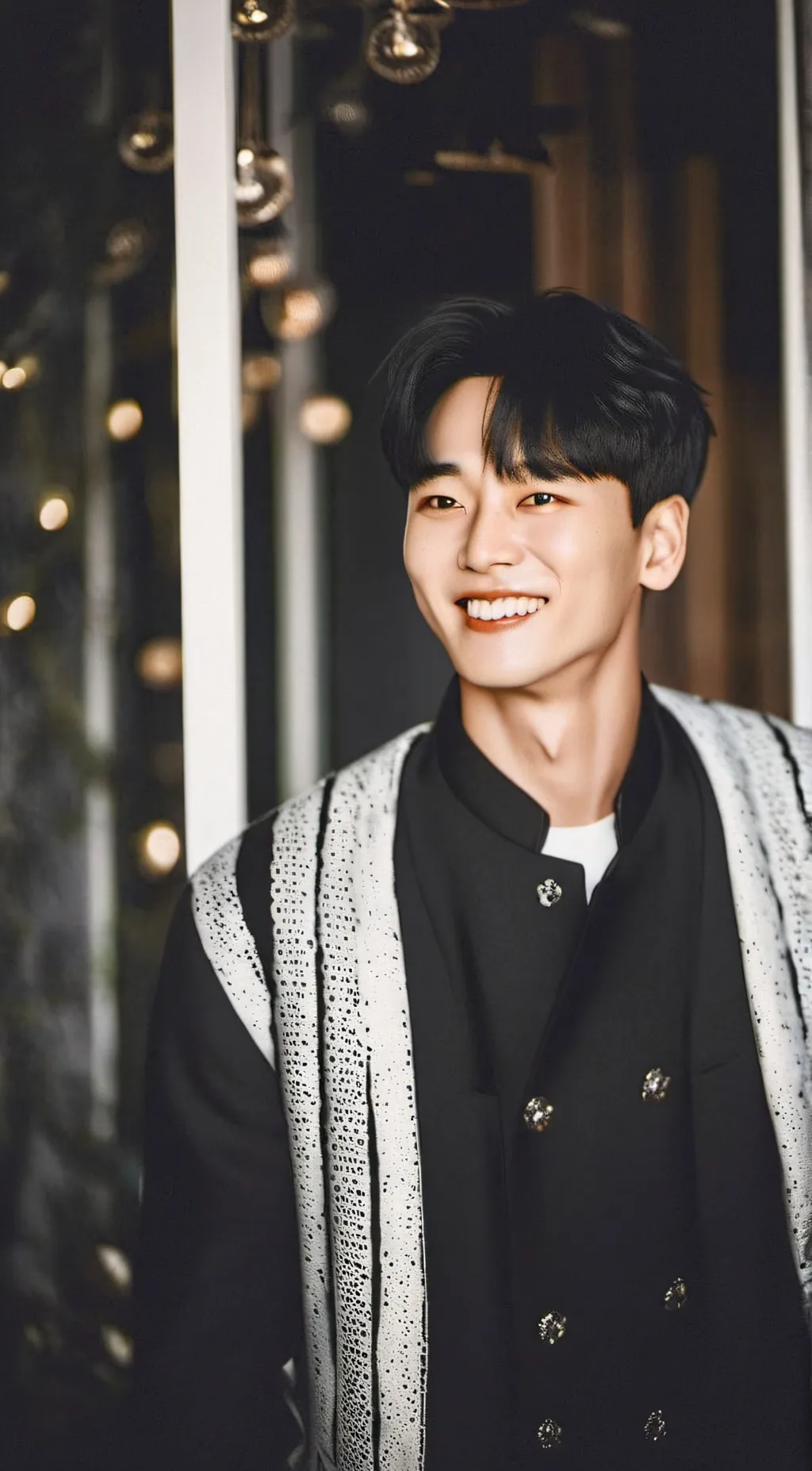 ai character: Michael Kim  background