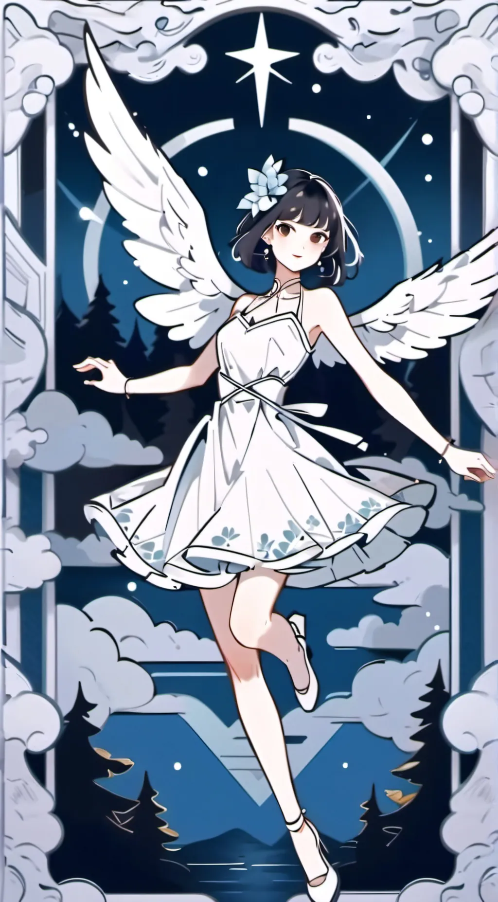 ai character: Ashley background